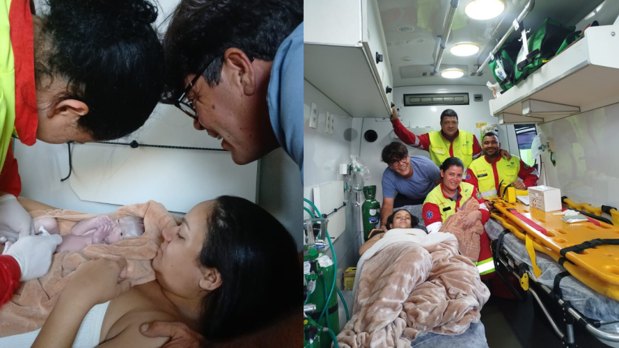  Bebê nasce em base da Ecovias Capixaba em Ibiraçu, Norte do ES