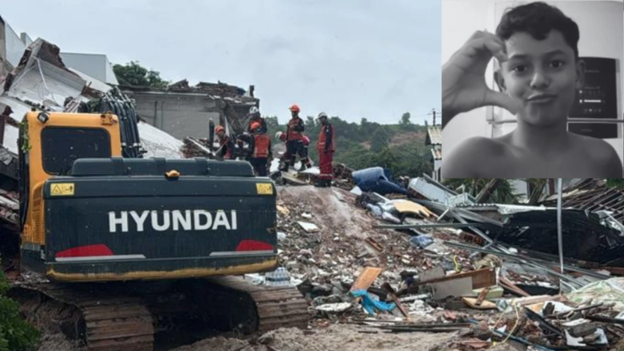 Criança de 10 anos morreu em desabamento de casa em Rio Bananal