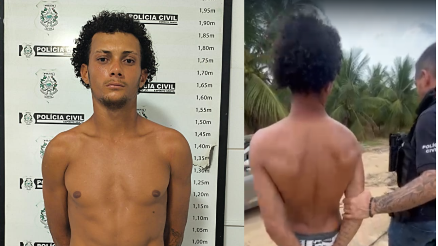 Foragido da Justiça na Bahia é preso no interior de Linhares