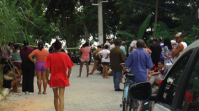  Bombeiros encontram o corpo do menino que morreu afogado no Rio Doce, em Linhares