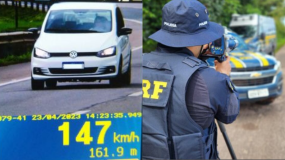 Excesso de velocidade foi a principal infração cometida nas rodovias federais do ES em 2025
