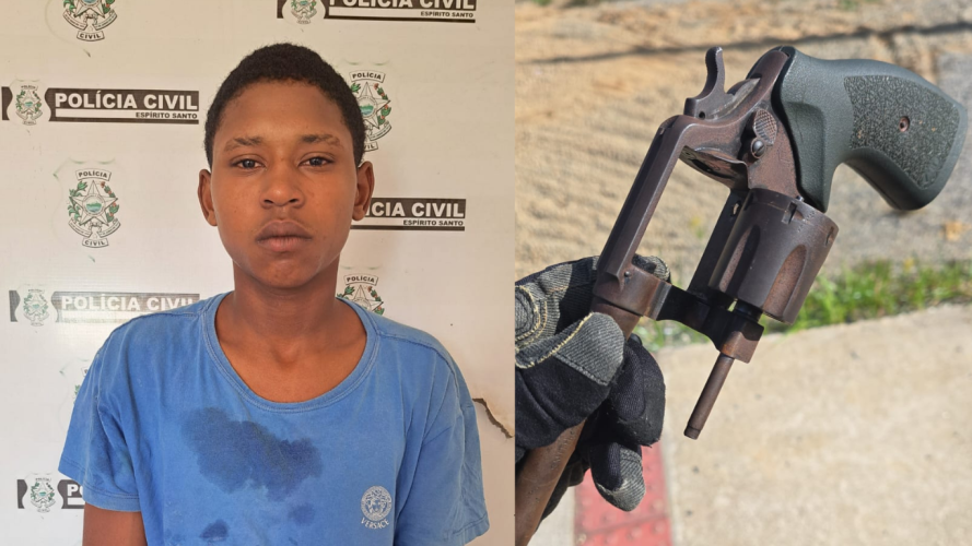 Polícia prendeu suspeito de matar adolescente em Linhares