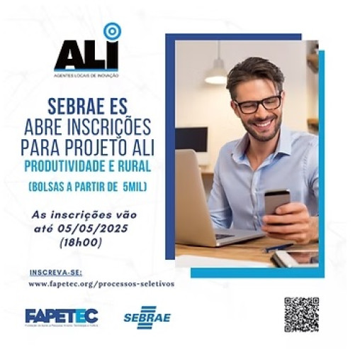 Sebrae oferta vagas para diversas regiões do Espírito Santo